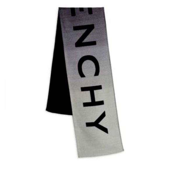 Givenchy Degrade Ombre Logo Scarf